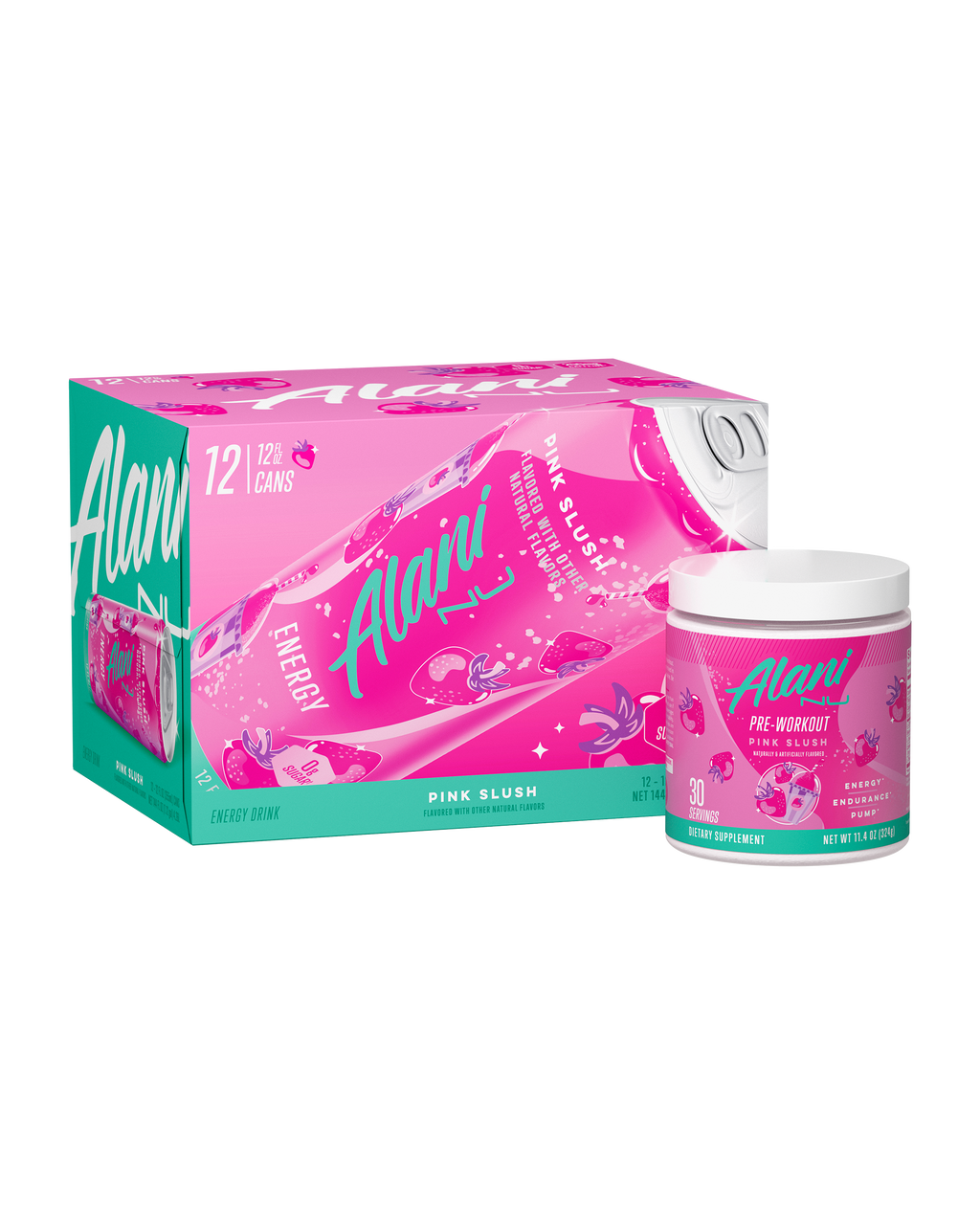 Energy Drink & Pre-Workout - Pink Slush